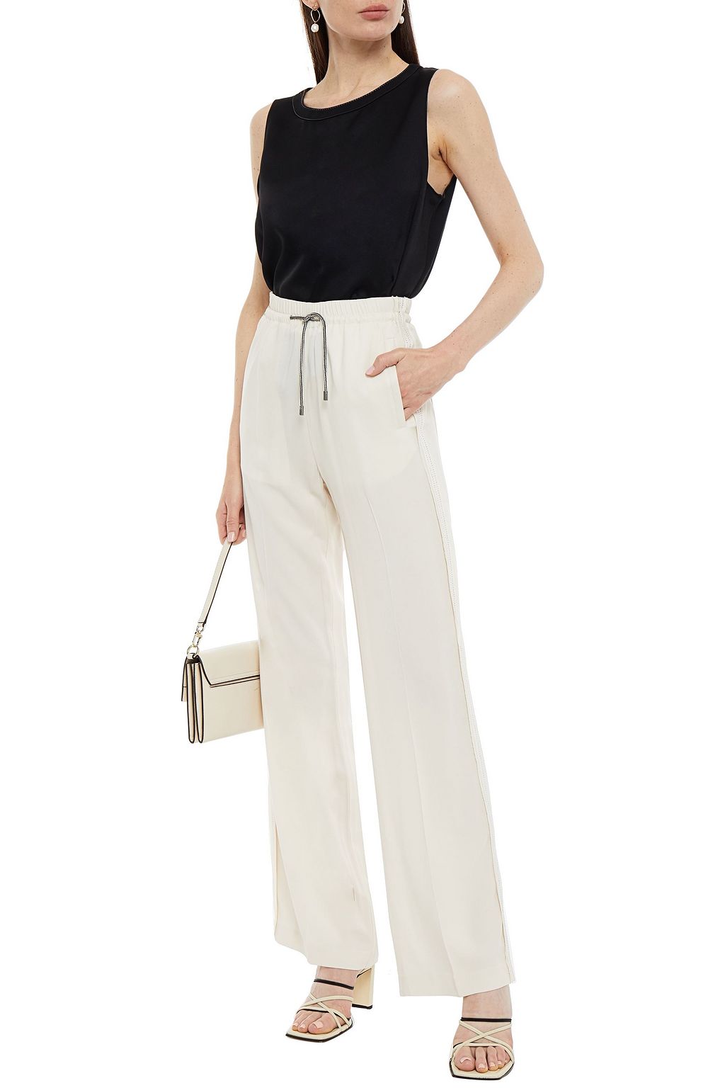 PIAZZA SEMPIONE Cady wide-leg pants