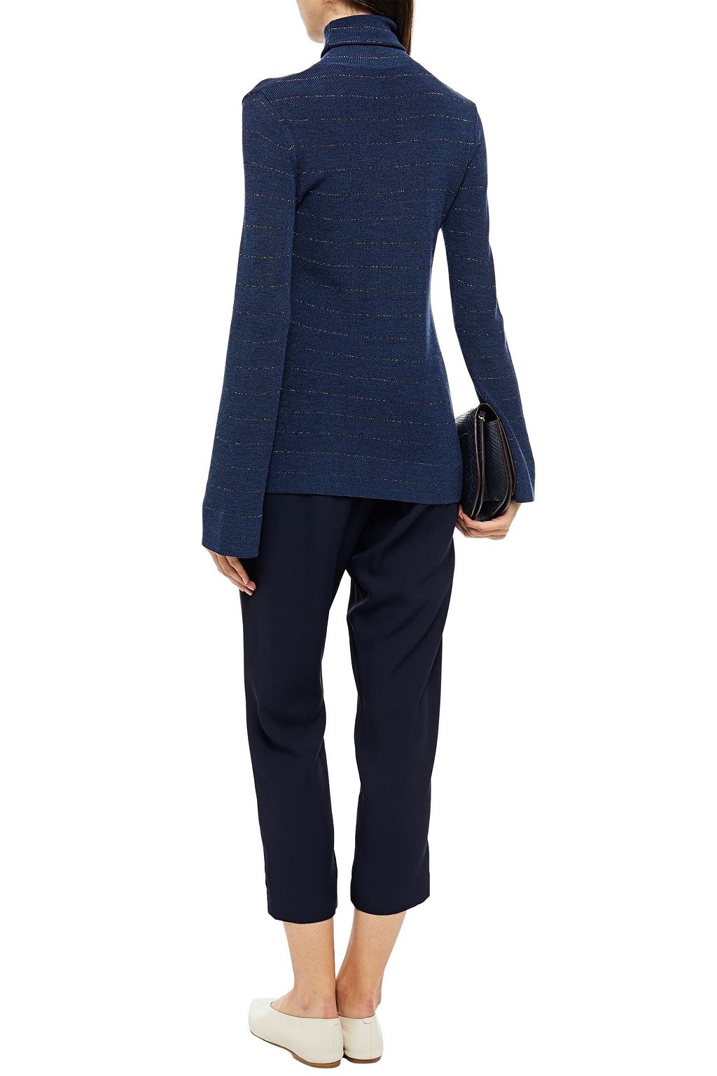 PIAZZA SEMPIONE Cropped cady tapered pants