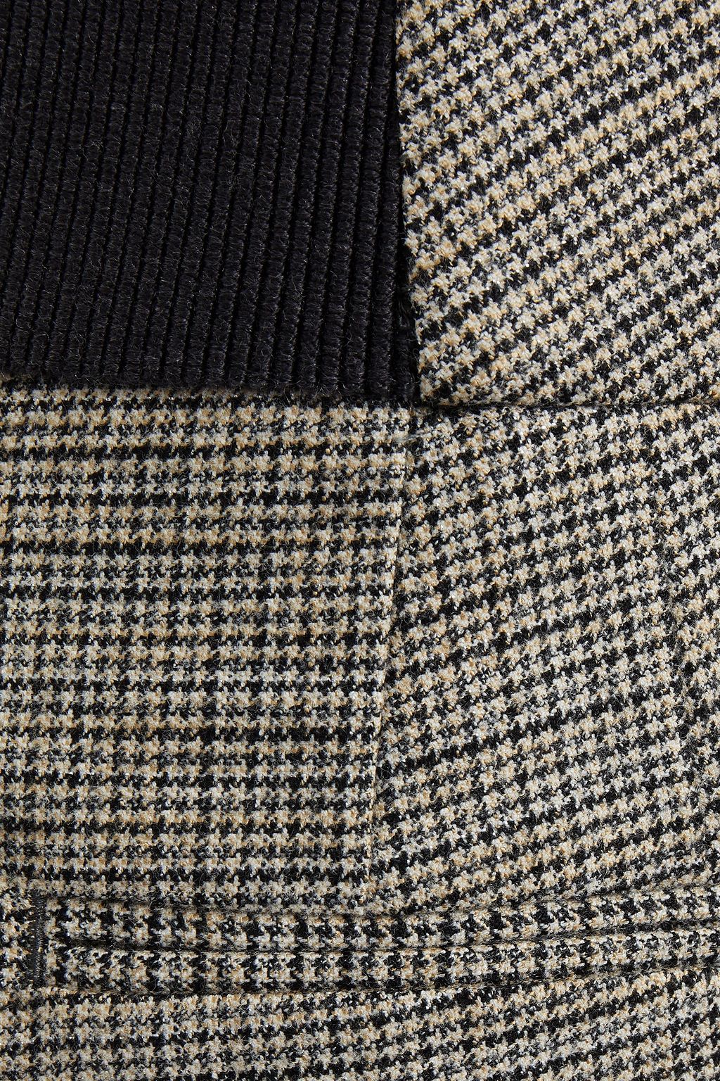 PIAZZA SEMPIONE Metallic houndstooth tweed slim-leg pants