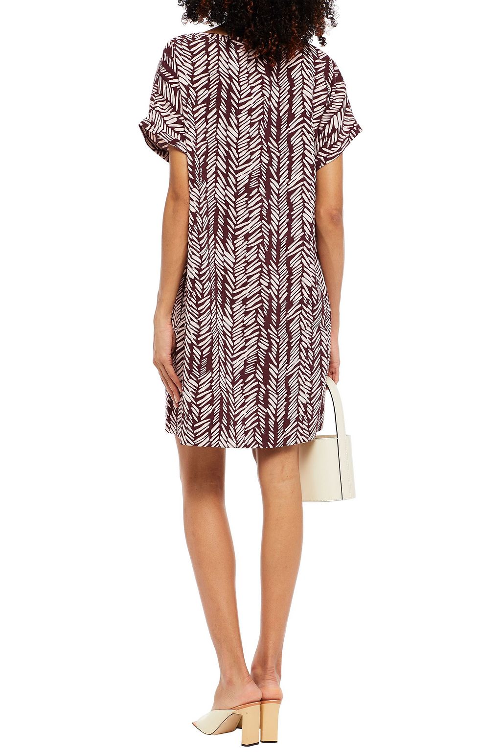 HOFMANN COPENHAGEN Printed crepe dress