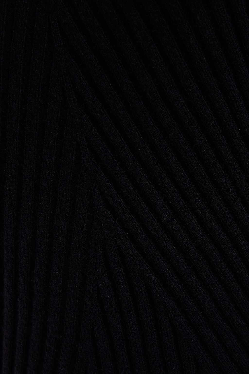 MAJE Cable-knit turtleneck sweater