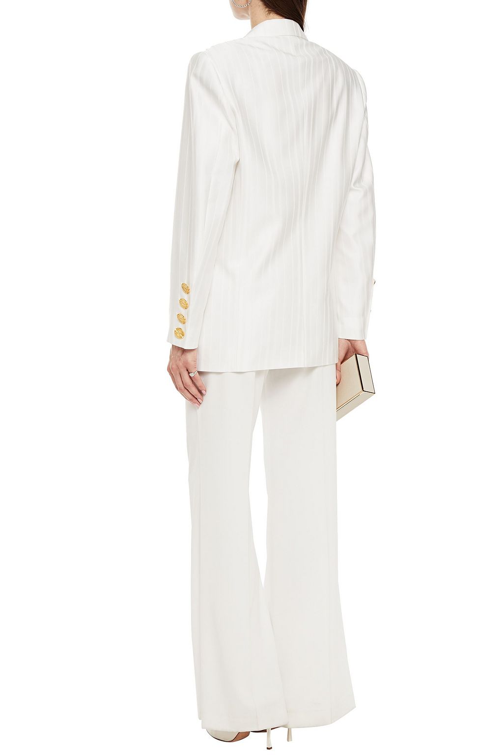 ALEXANDRE VAUTHIER Satin-jacquard blazer