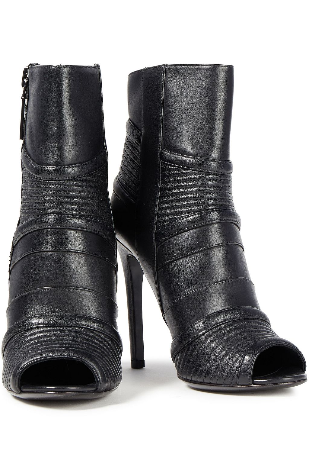 PIERRE BALMAIN Leather ankle boots