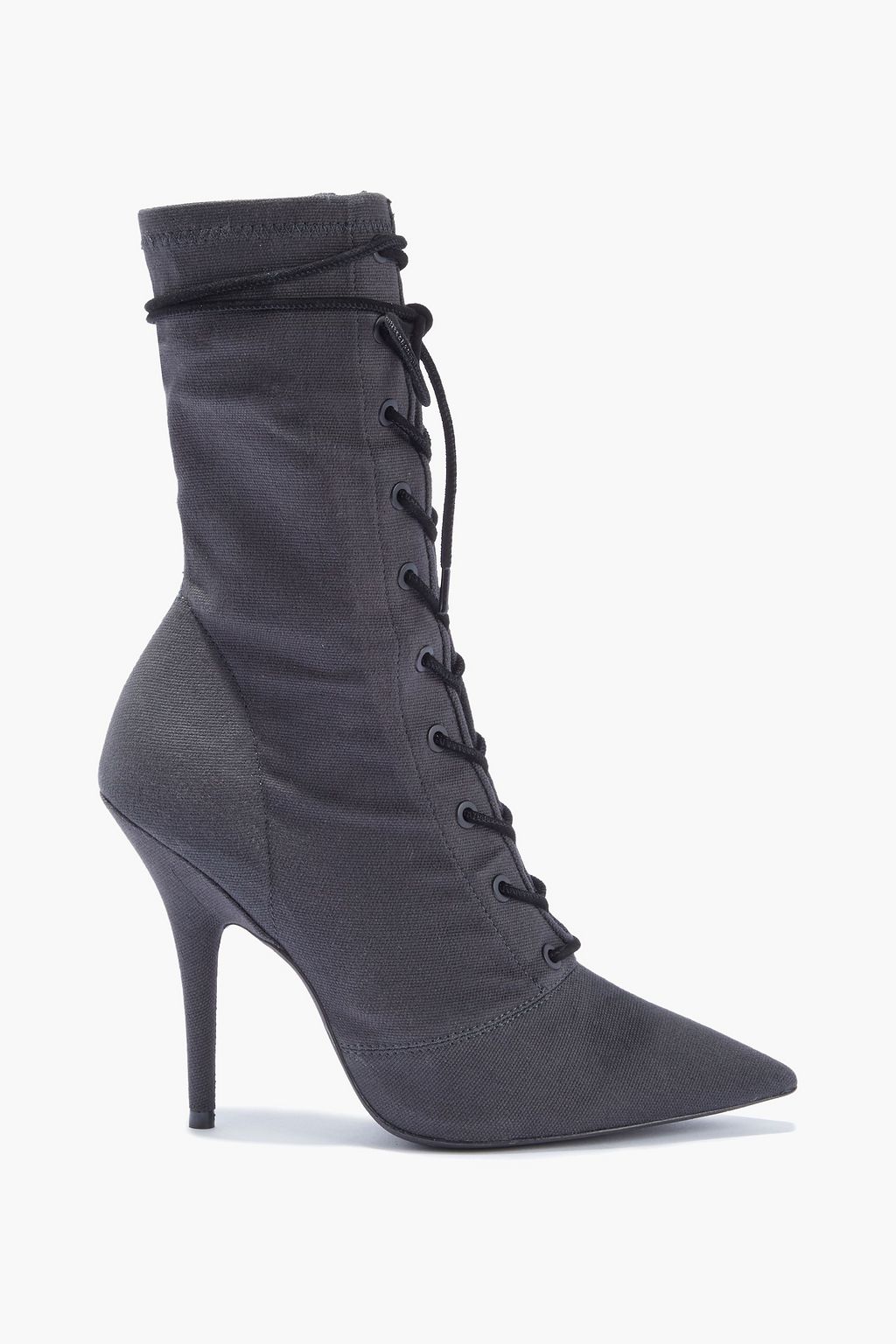 dark gray booties
