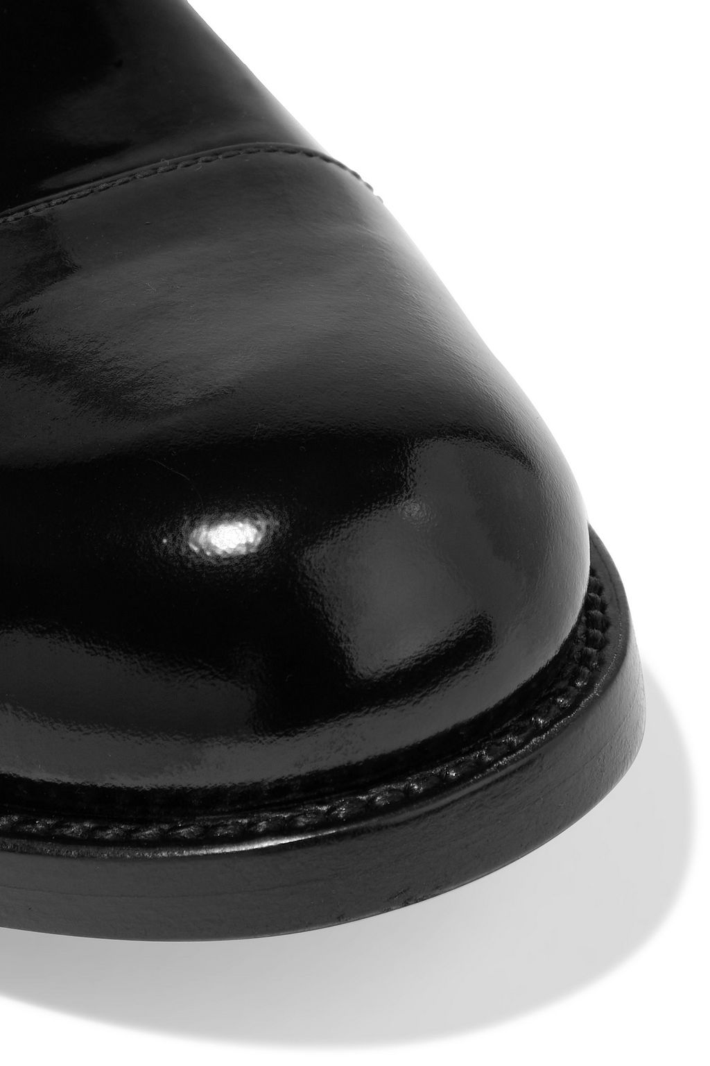 VALENTINO GARAVANI Patent-leather brogues