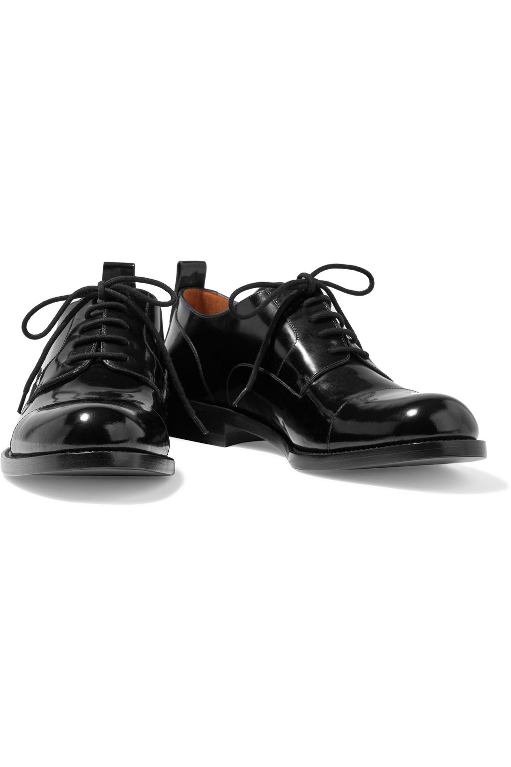VALENTINO GARAVANI Patent-leather brogues