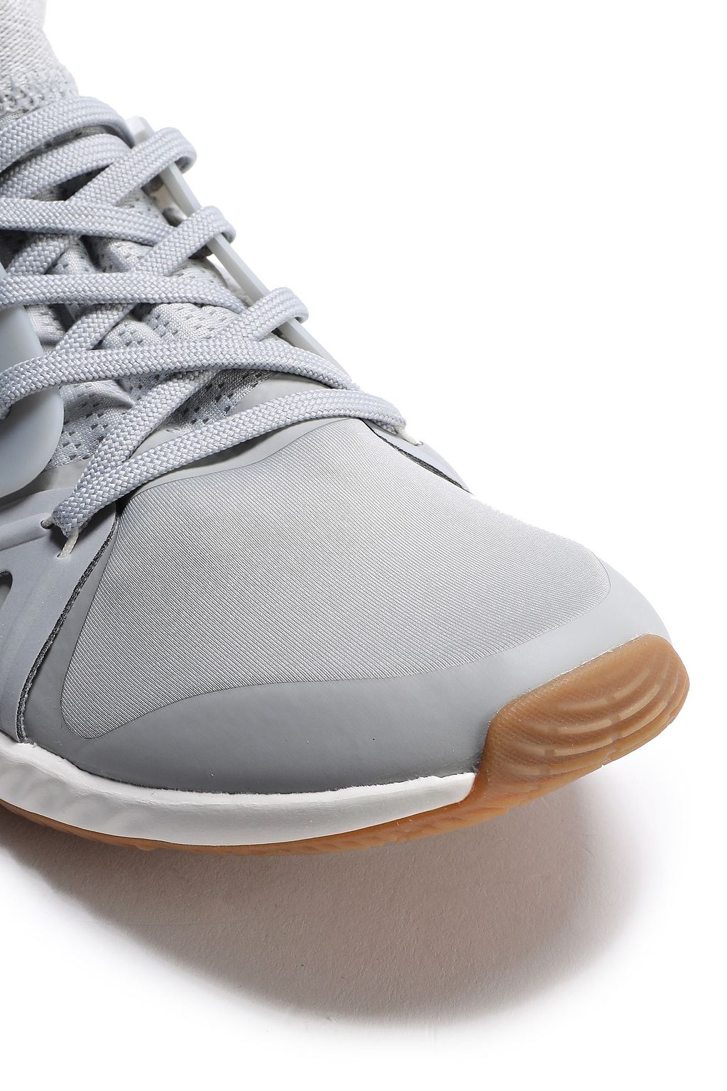 ADIDAS BY STELLA MCCARTNEY Crazy Train Pro S PVC-trimmed stretch-knit sneakers