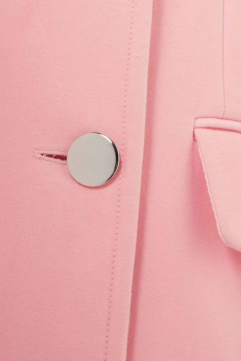 CALVIN KLEIN 205W39NYC Double-breasted brushed cotton-twill coat