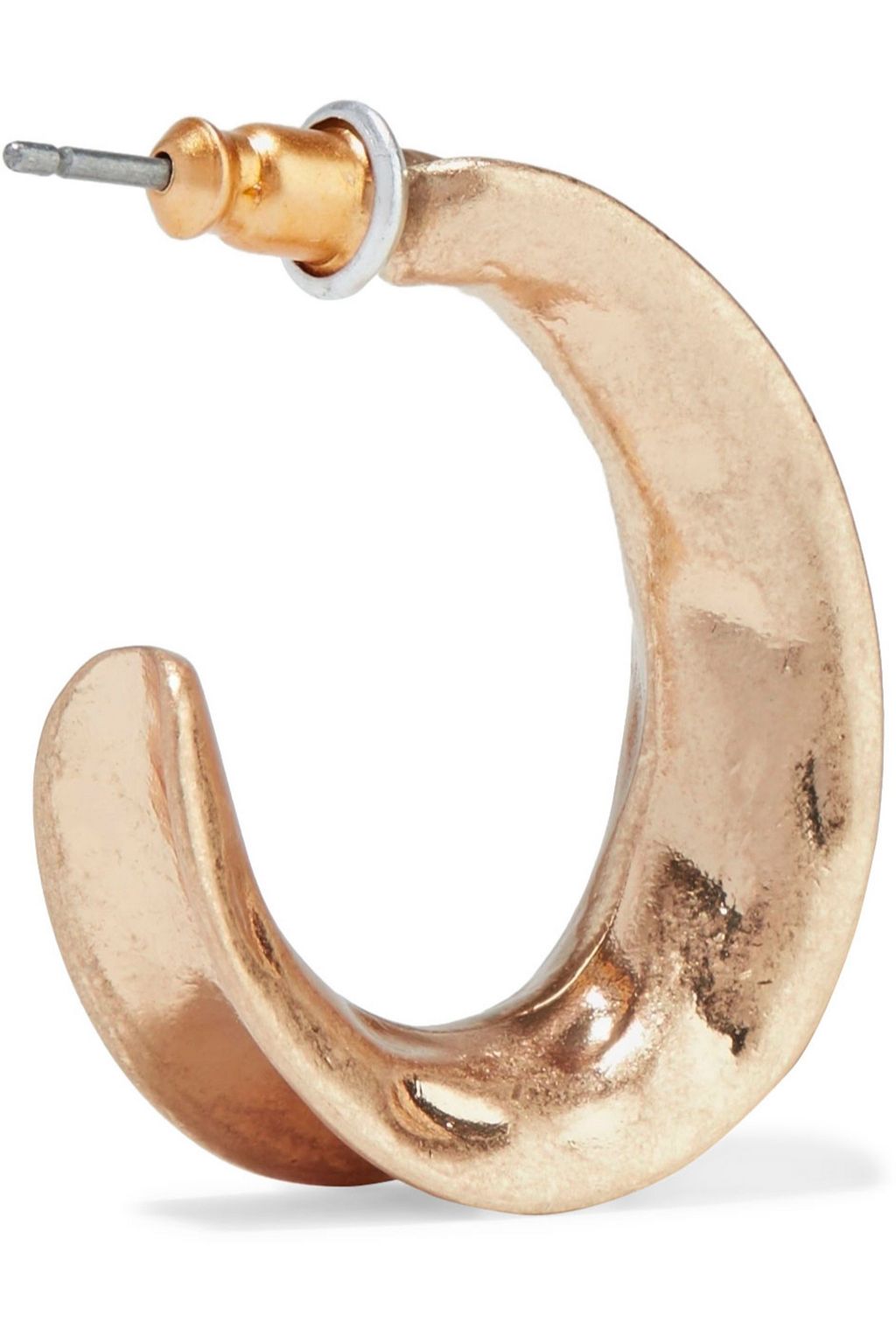KENNETH JAY LANE Gold-plated hoop earrings
