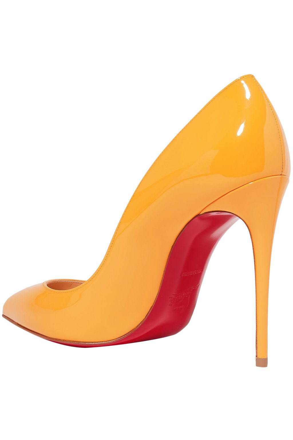 CHRISTIAN LOUBOUTIN Pigalle Follies 100 patent-leather pumps