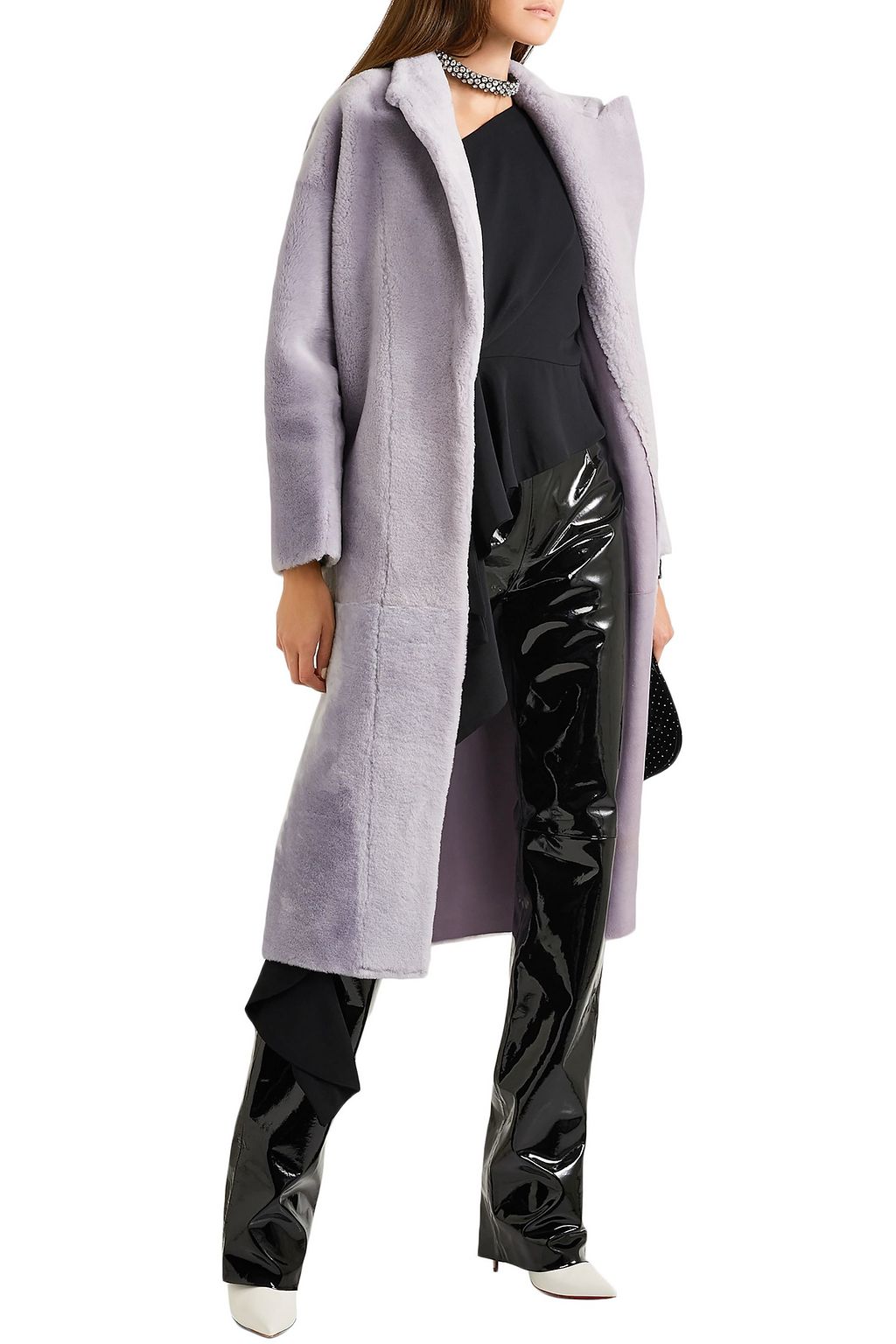 16ARLINGTON Shearling coat