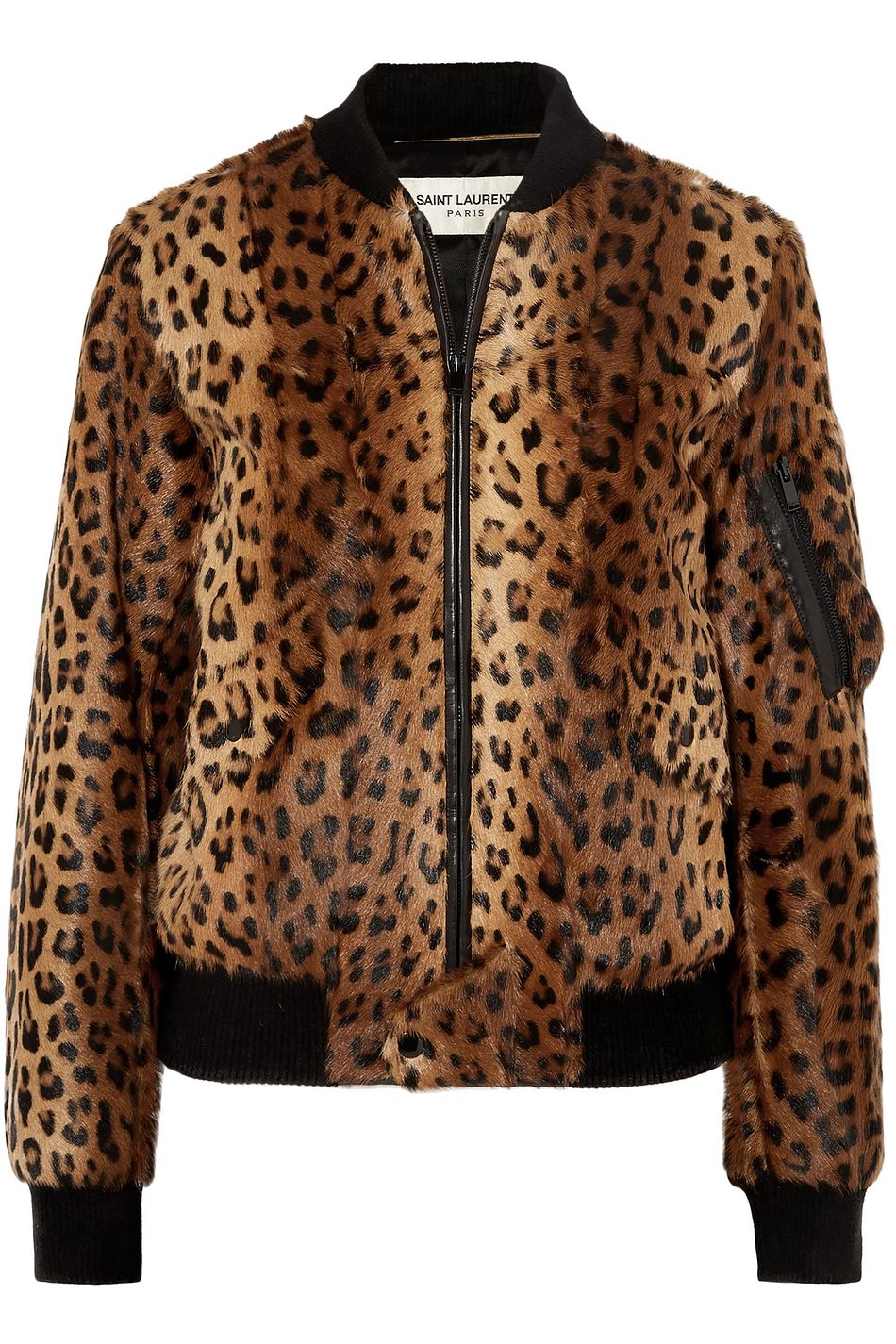 leopard suede jacket