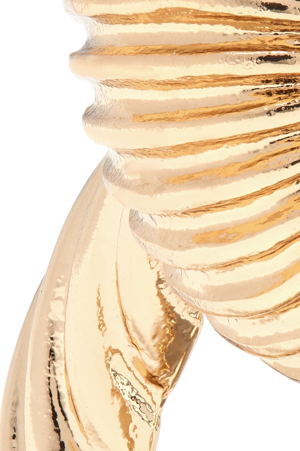 KENNETH JAY LANE Gold-plated clip earrings