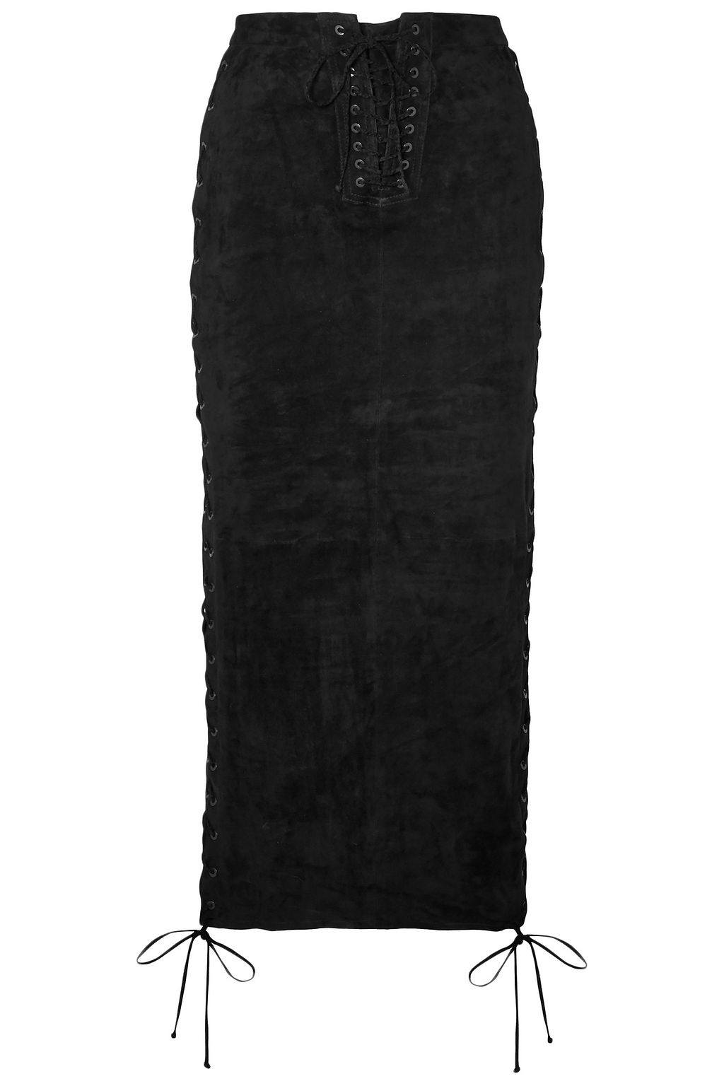 black lace skirt