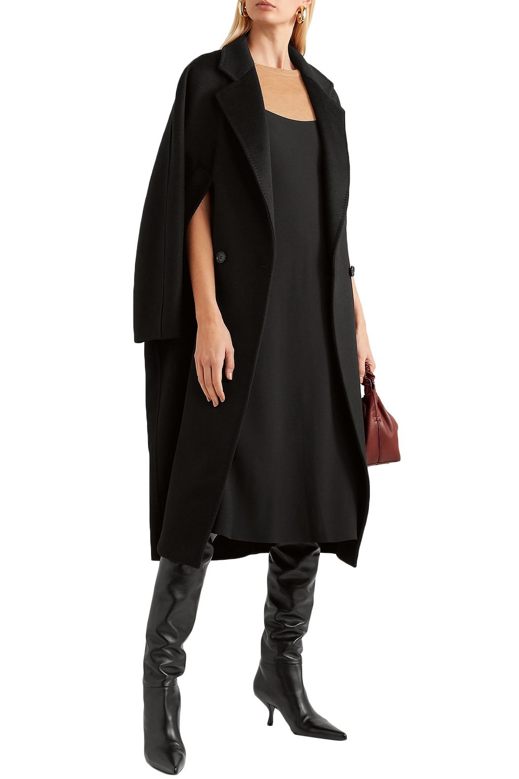 MAX MARA Double-breasted cashmere coat