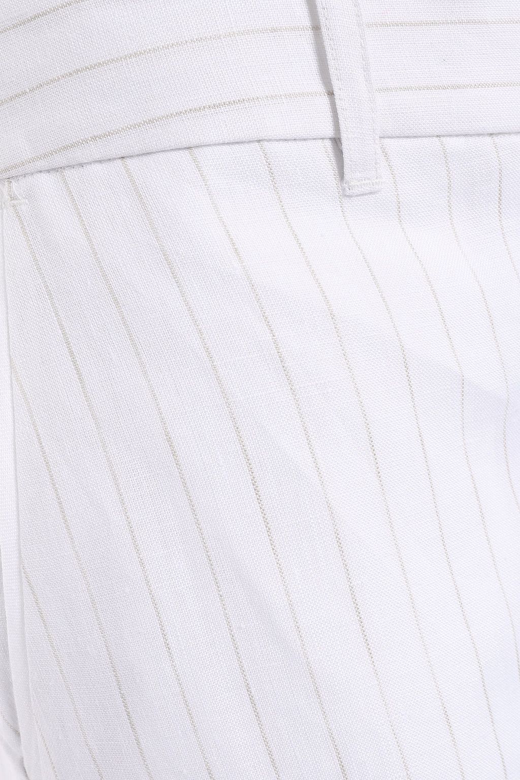EQUIPMENT Arwen pinstriped linen wide-leg pants