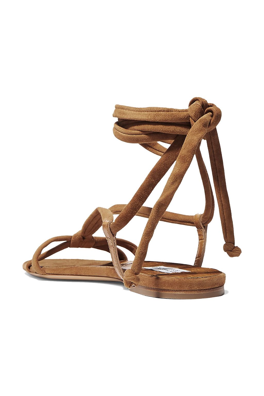 GABRIELA HEARST Reeves suede and croc-effect leather sandals