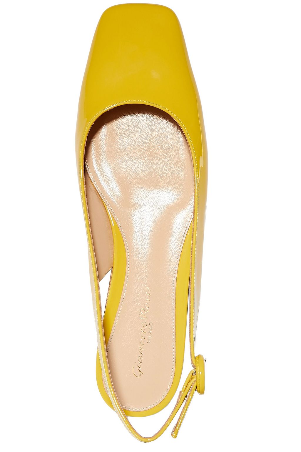 yellow gold flats