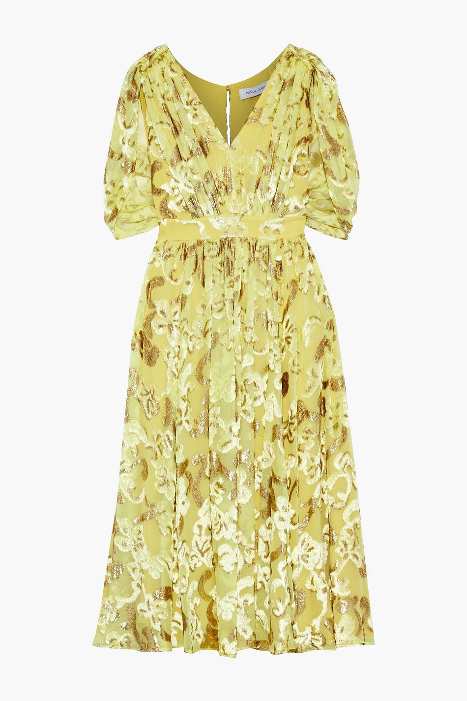 prabal gurung yellow dress