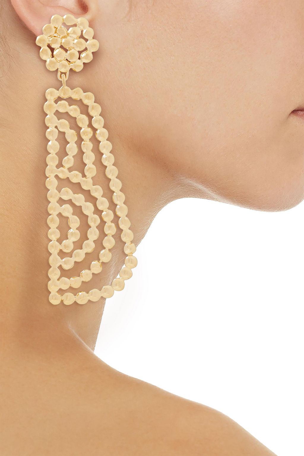 CHLOÉ Valeria gold-tone earrings
