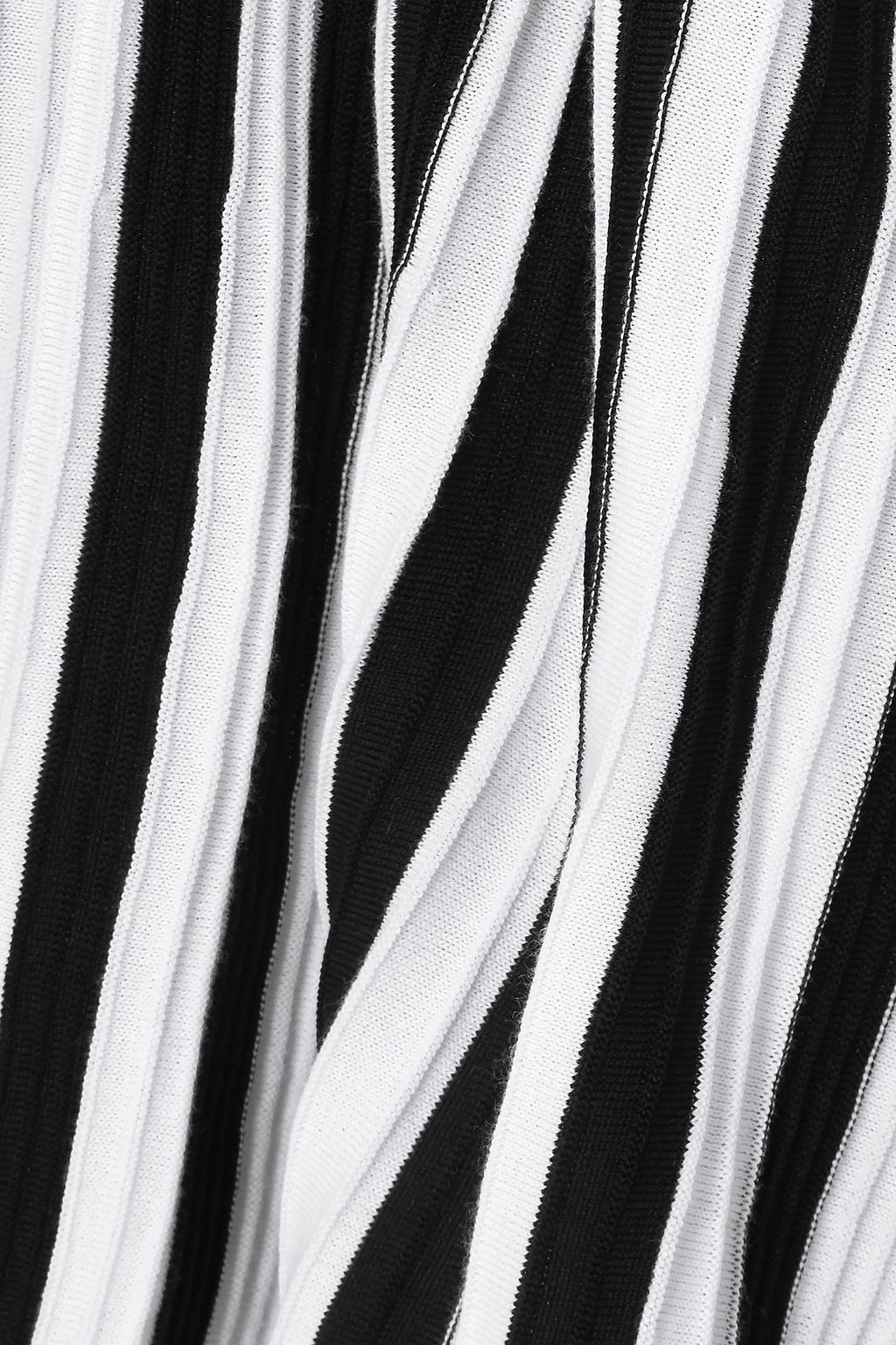 MISSONI Striped ribbed cotton tank