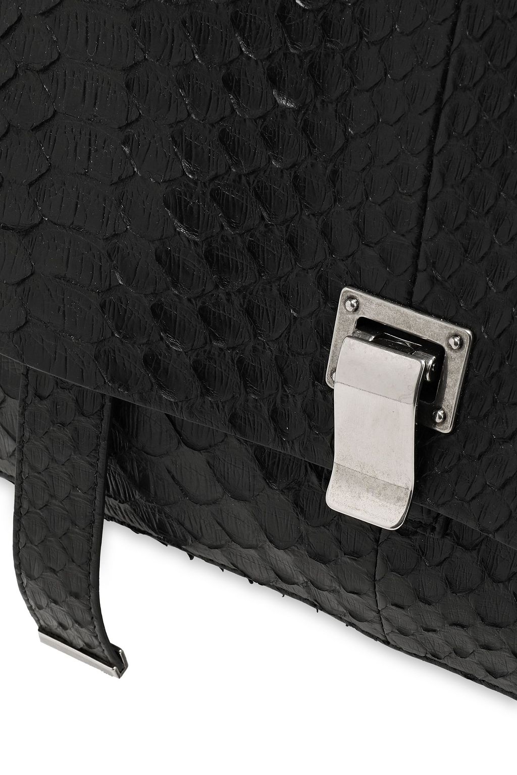PROENZA SCHOULER PS Courier python shoulder bag