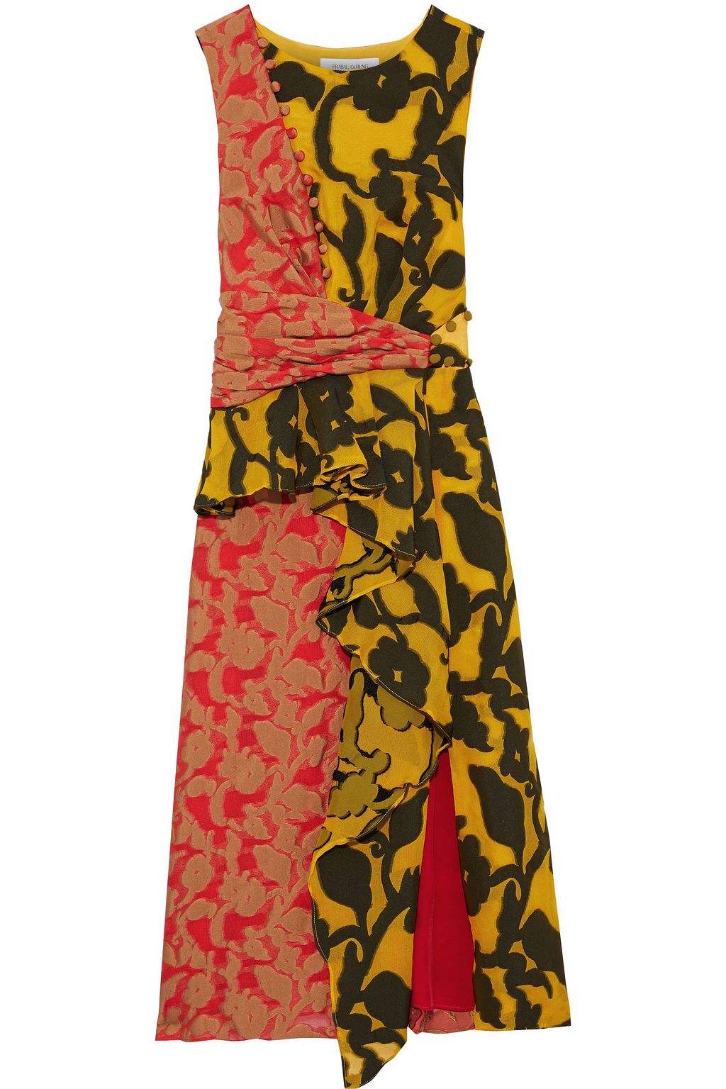 prabal gurung yellow dress