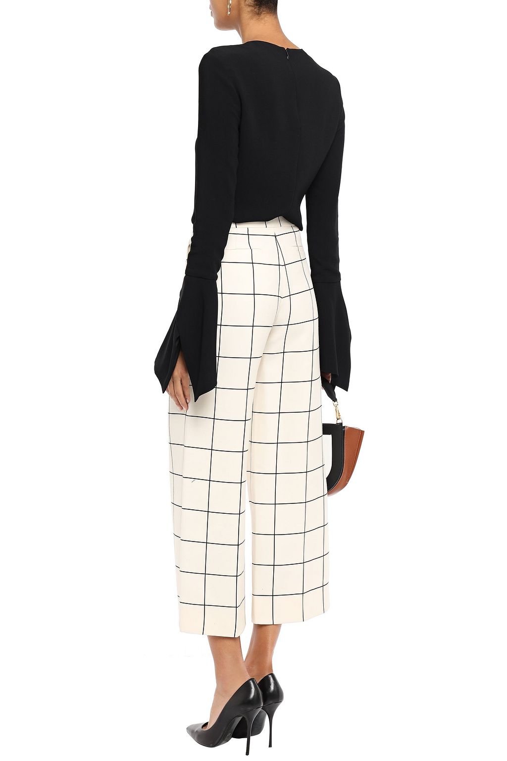 VICTORIA BECKHAM Draped crepe top