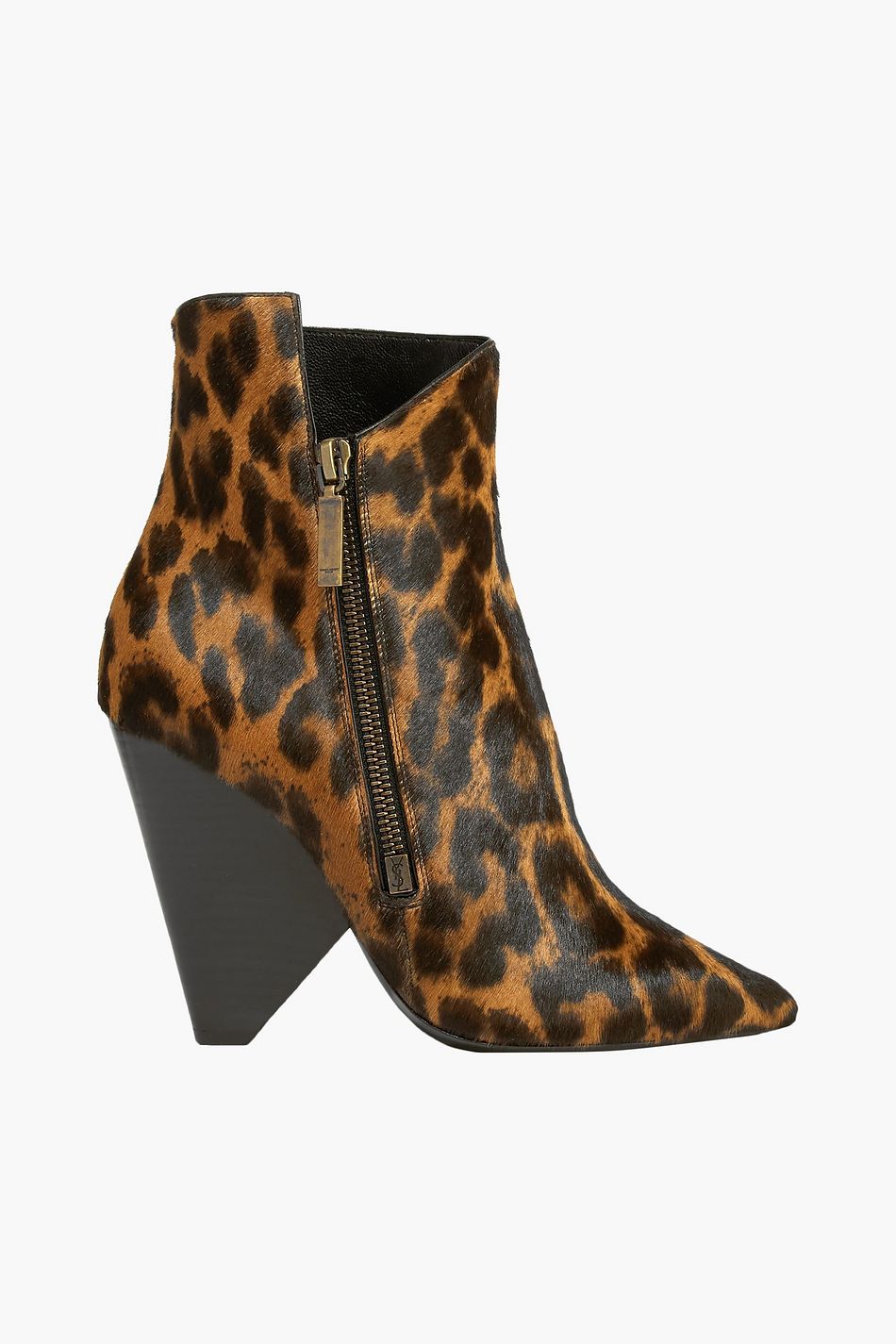 saint laurent leopard boots