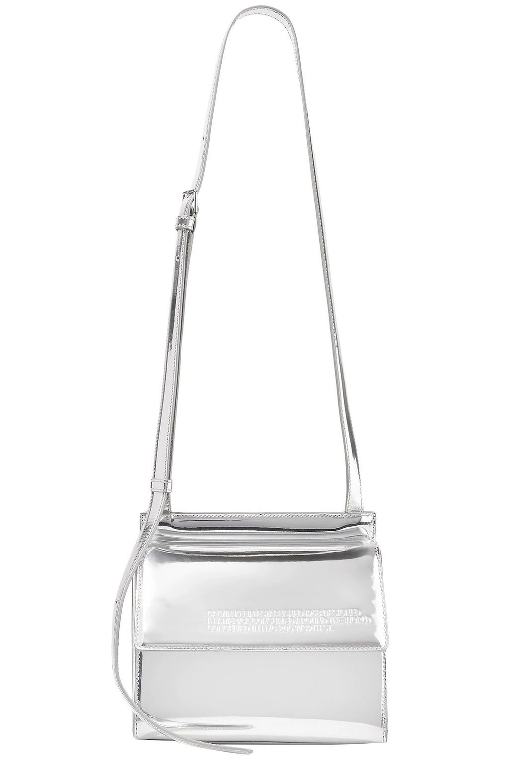 calvin klein silver handbag