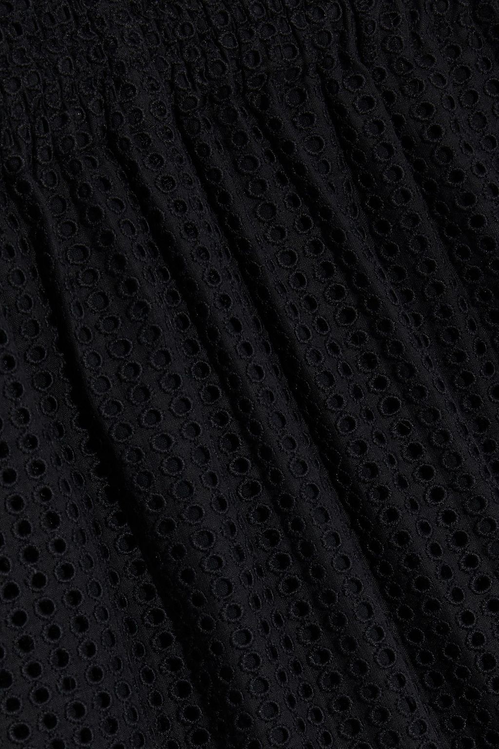 ブラック クロップド イギリス刺繍入り コットン混 キュロット The Outnet Joseph The Outnet ブラック クロップド イギリス刺繍入り コットン混 キュロット The Outnet Joseph The Outnet
