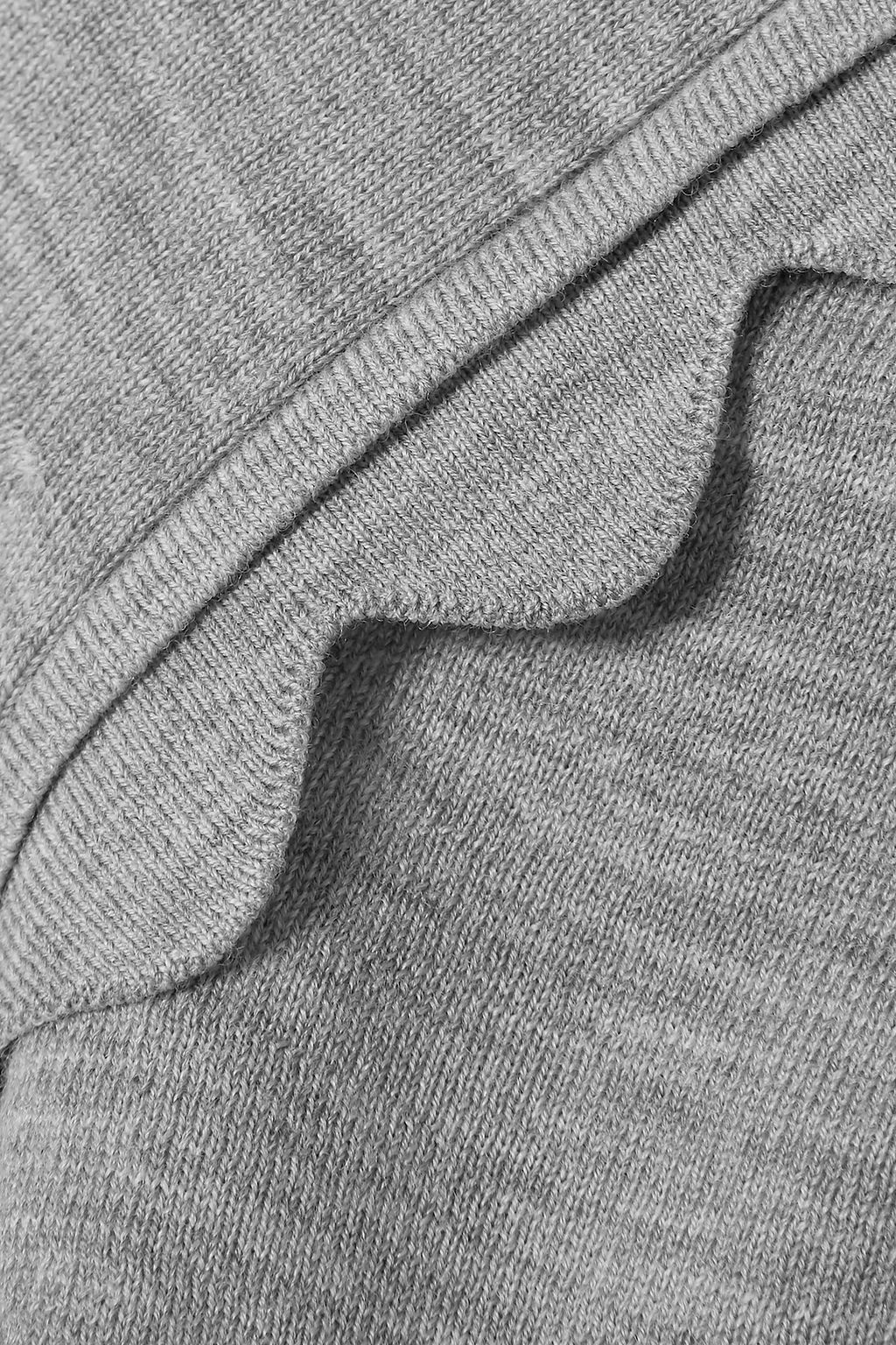CHLOÉ Scalloped wool turtleneck sweater
