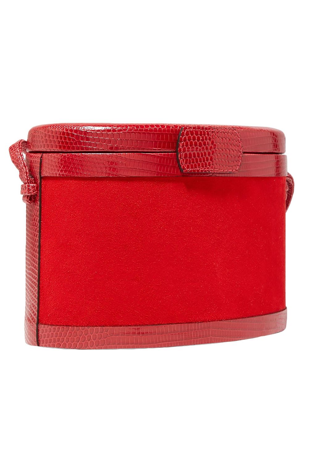 HUNTING SEASON Trunk lizard and suede shoulder bag