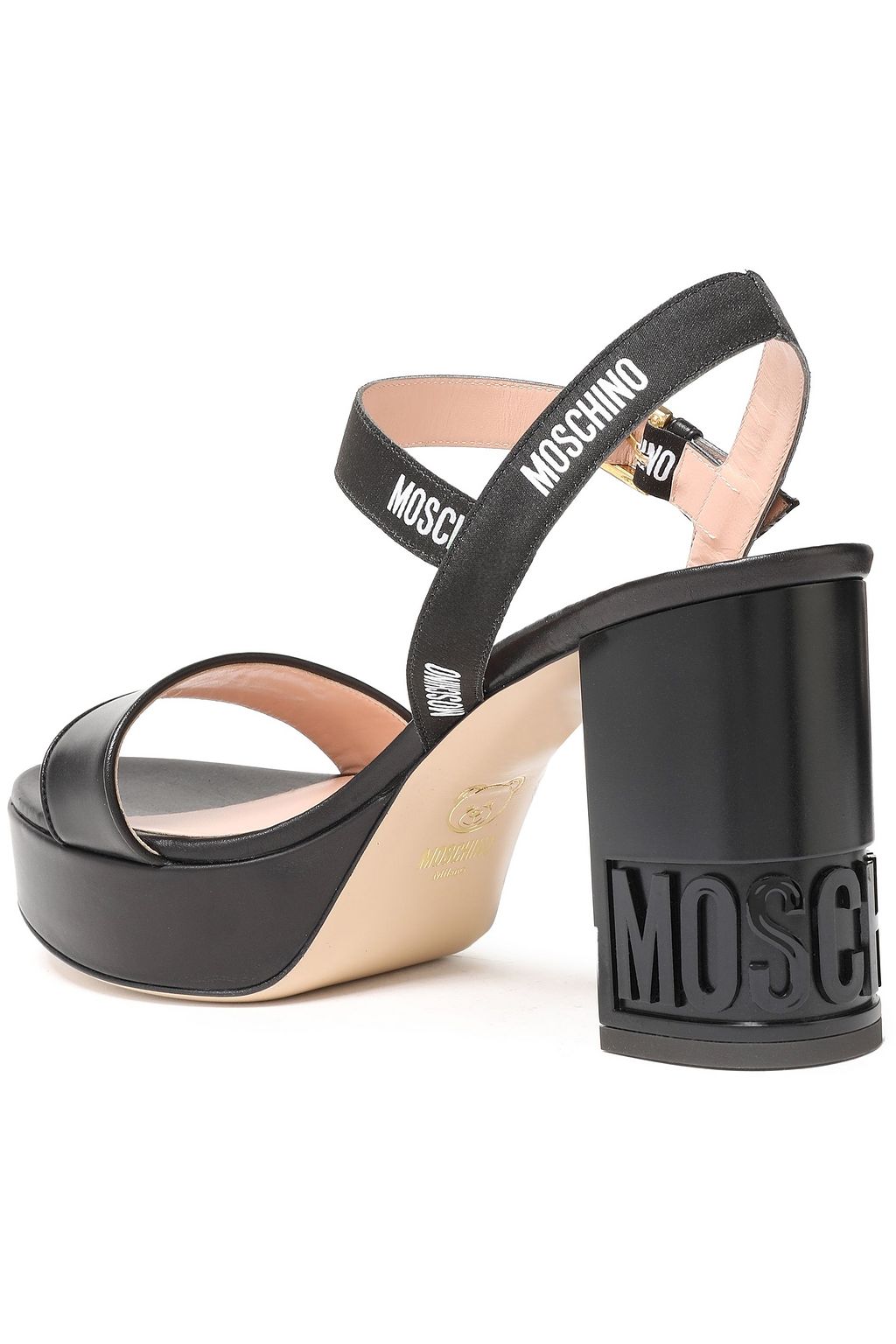 moschino platform sandals