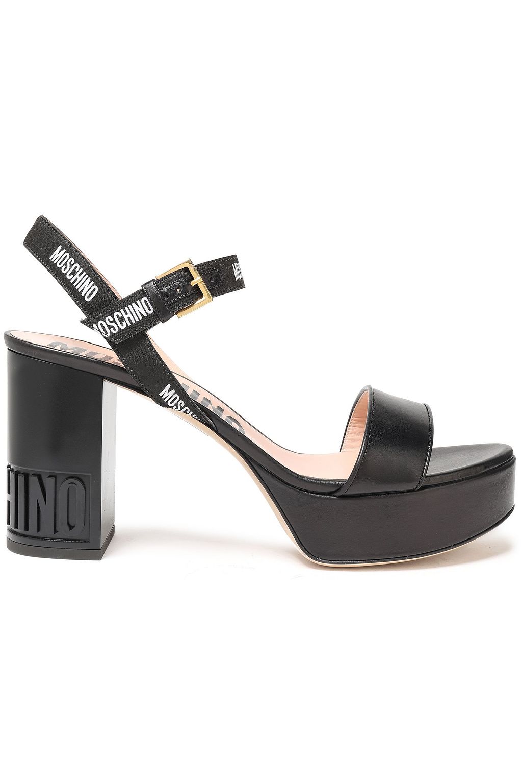 moschino platform sandals