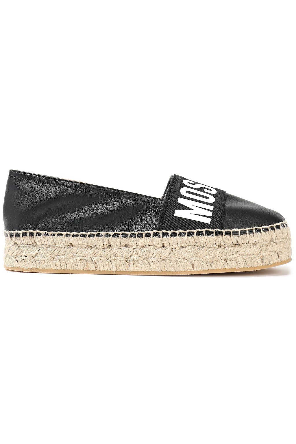black designer espadrilles