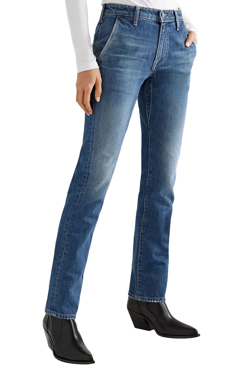 TRE BY NATALIE RATABESI Rhonda mid-rise slim-leg jeans