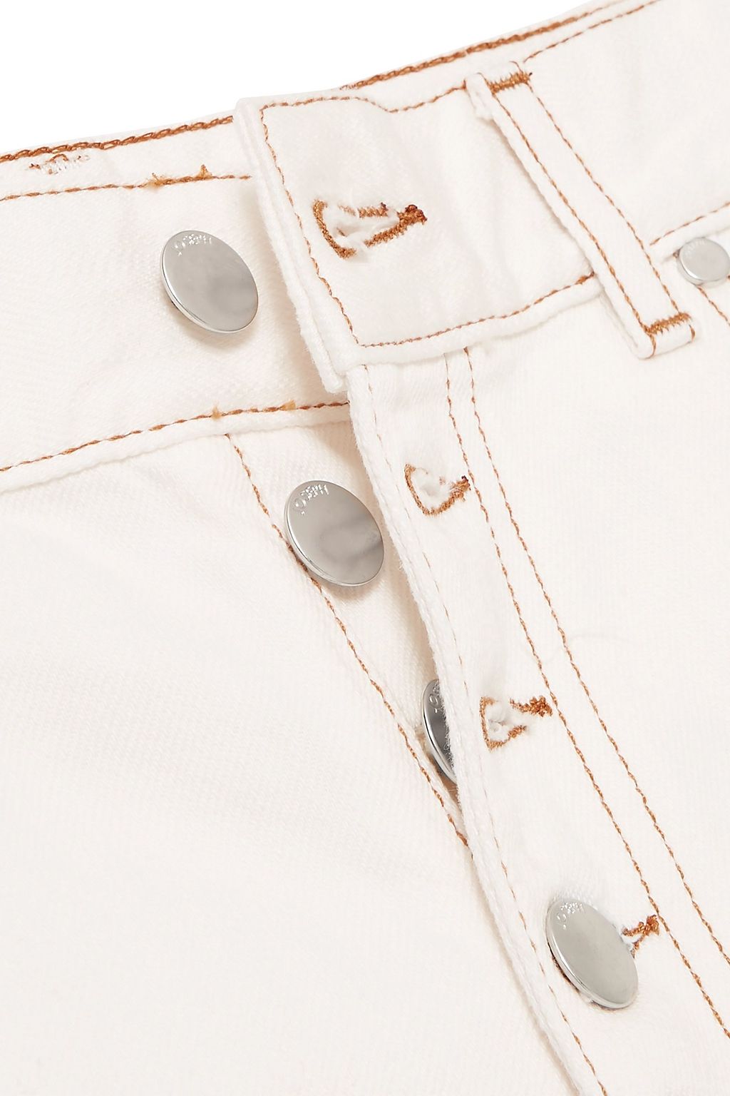 JOSEPH Den cropped high-rise straight-leg jeans