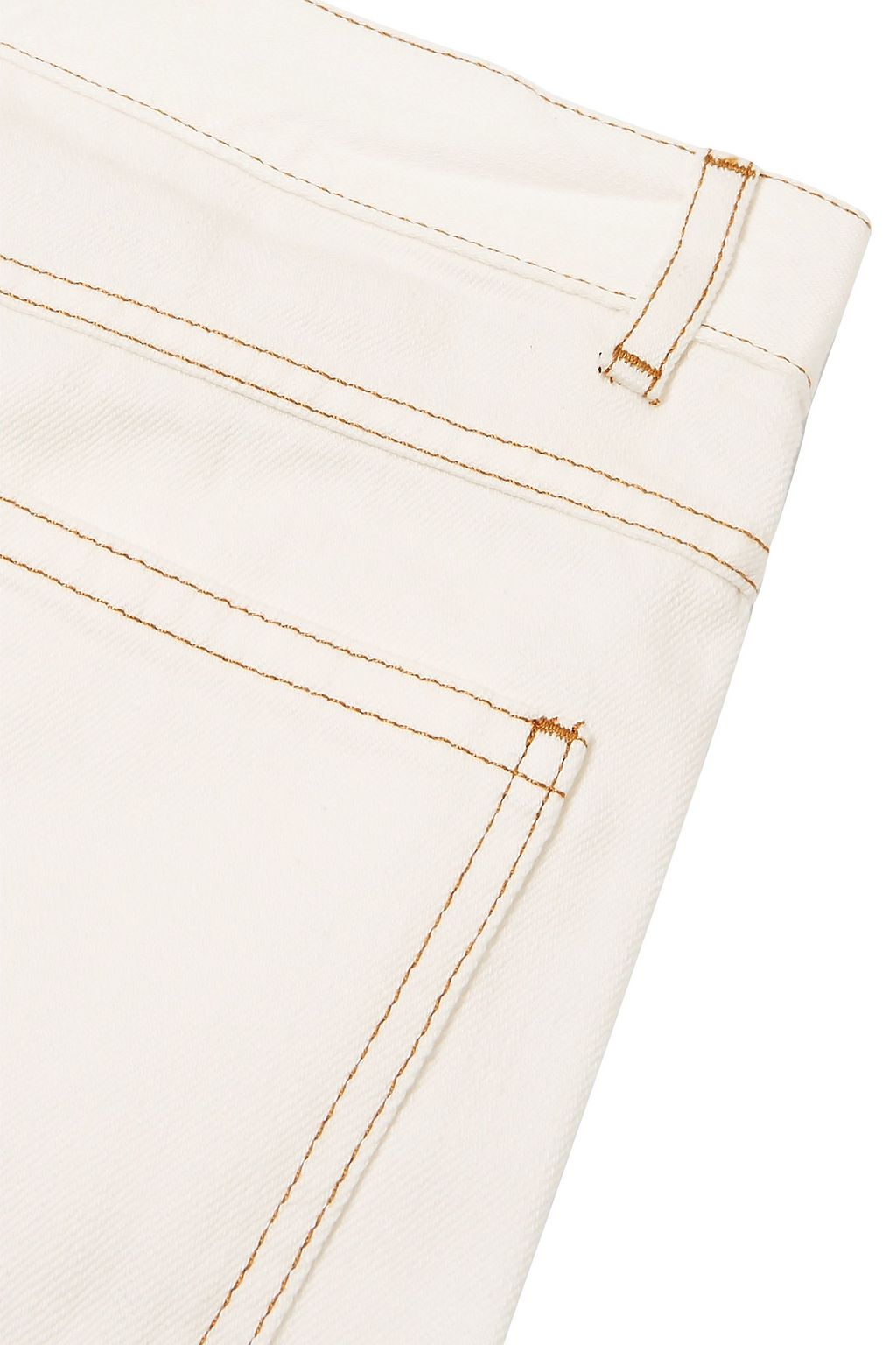 JOSEPH Den cropped high-rise straight-leg jeans