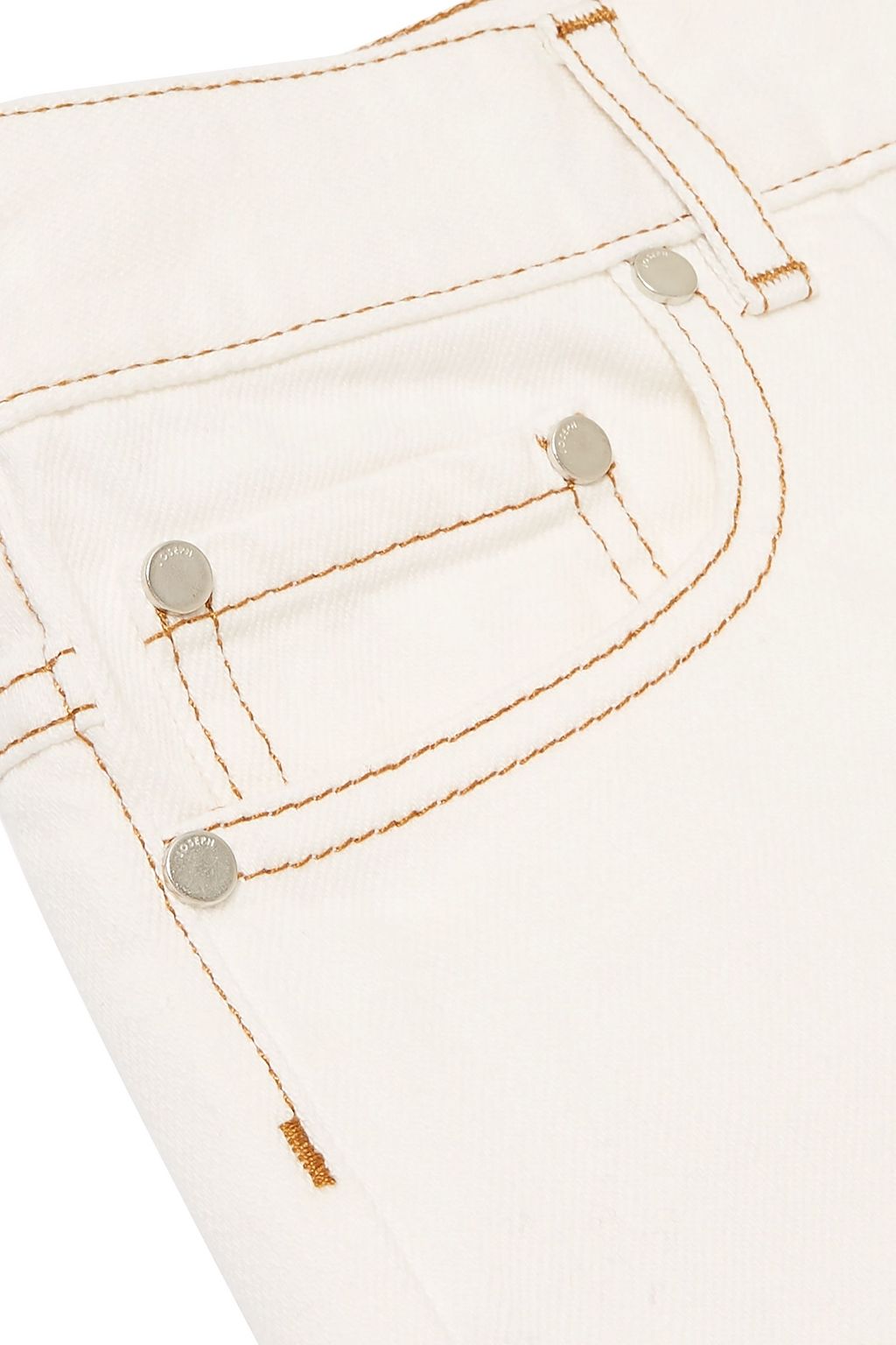 JOSEPH Den cropped high-rise straight-leg jeans