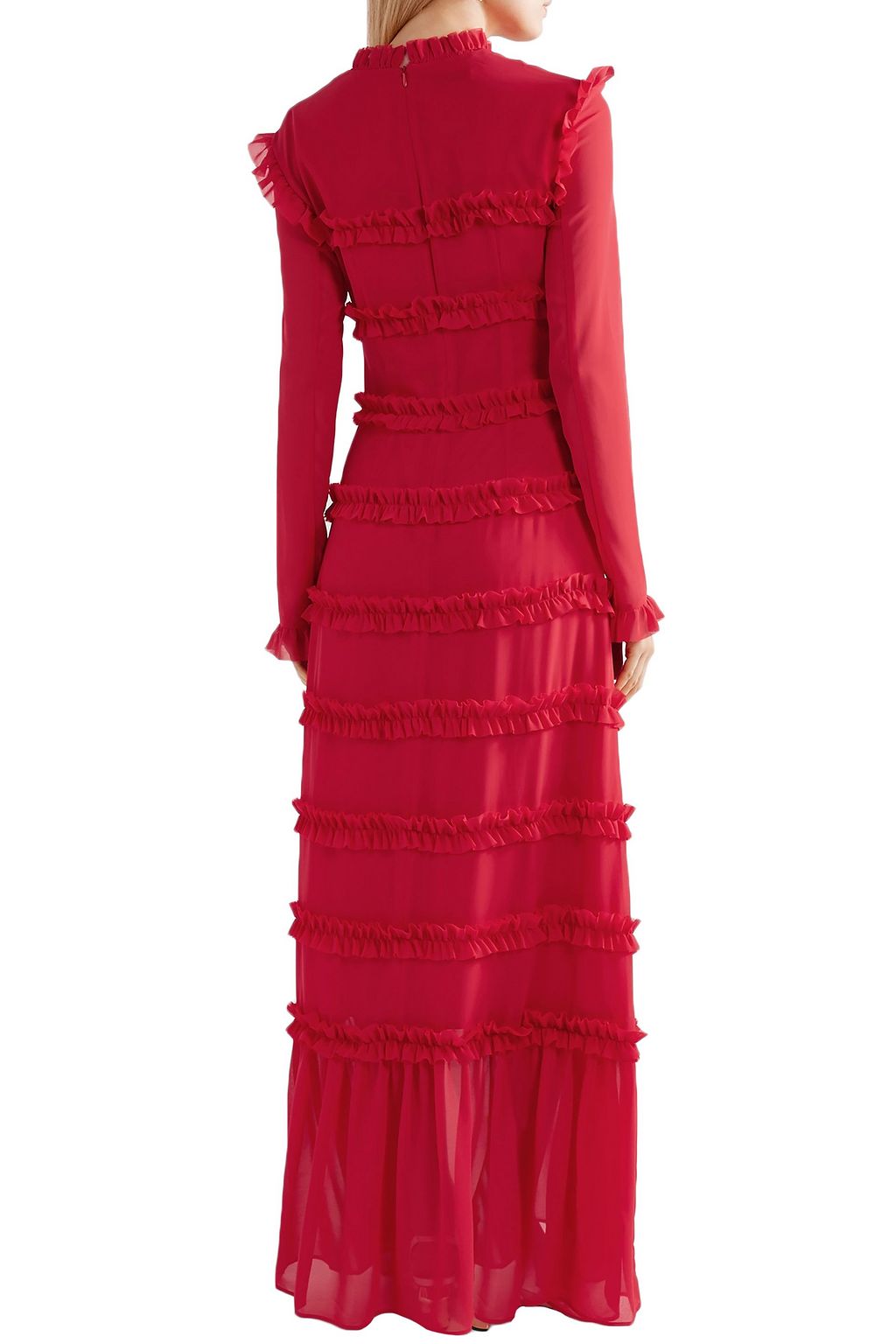REJINA PYO Hadley ruffled chiffon maxi dress
