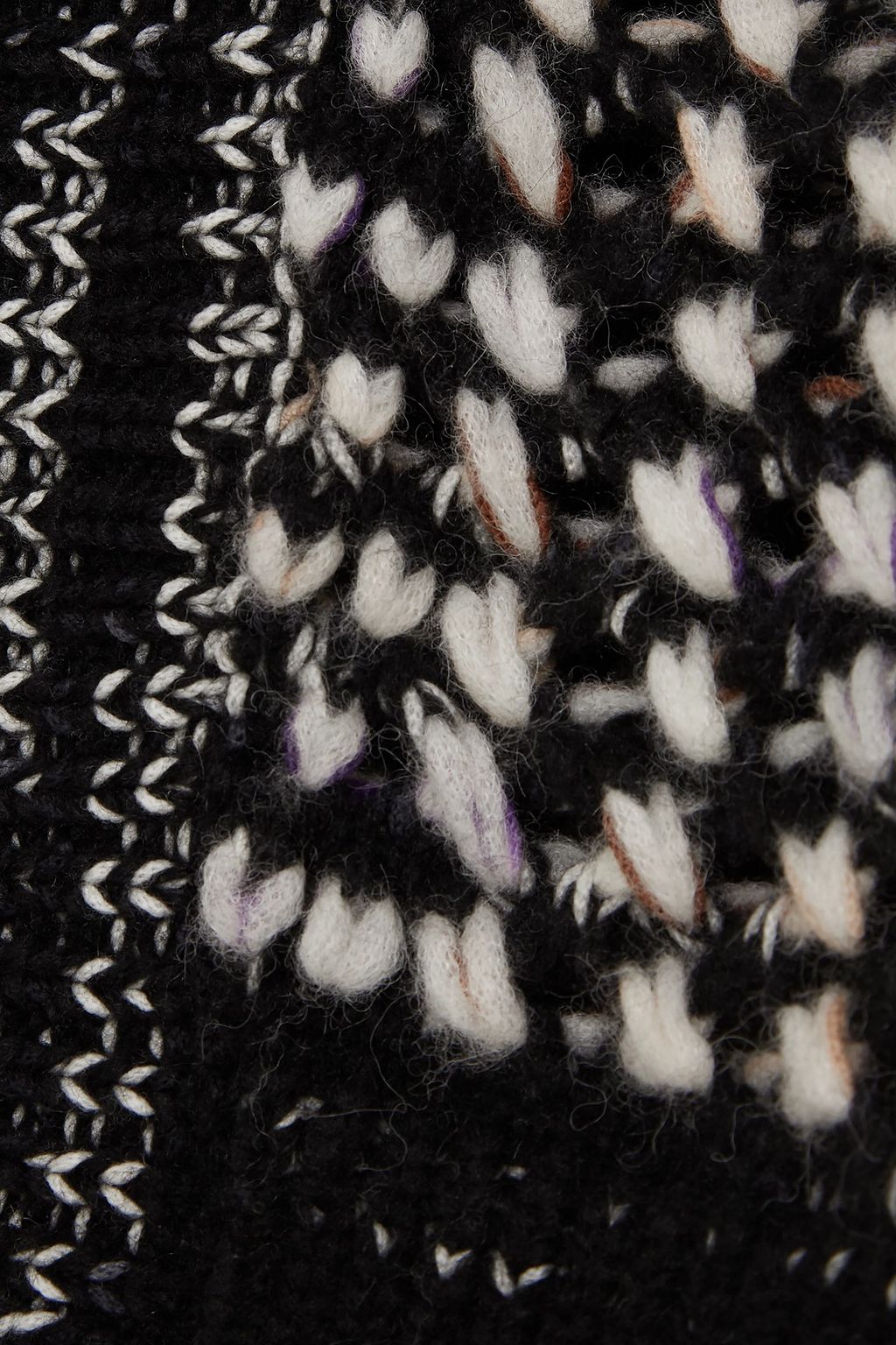 MISSONI Marled open-knit wool-blend cardigan
