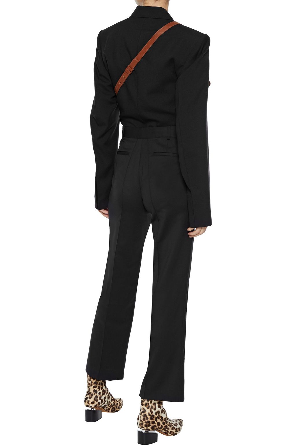 EACH X OTHER Button-detailed twill straight-leg pants