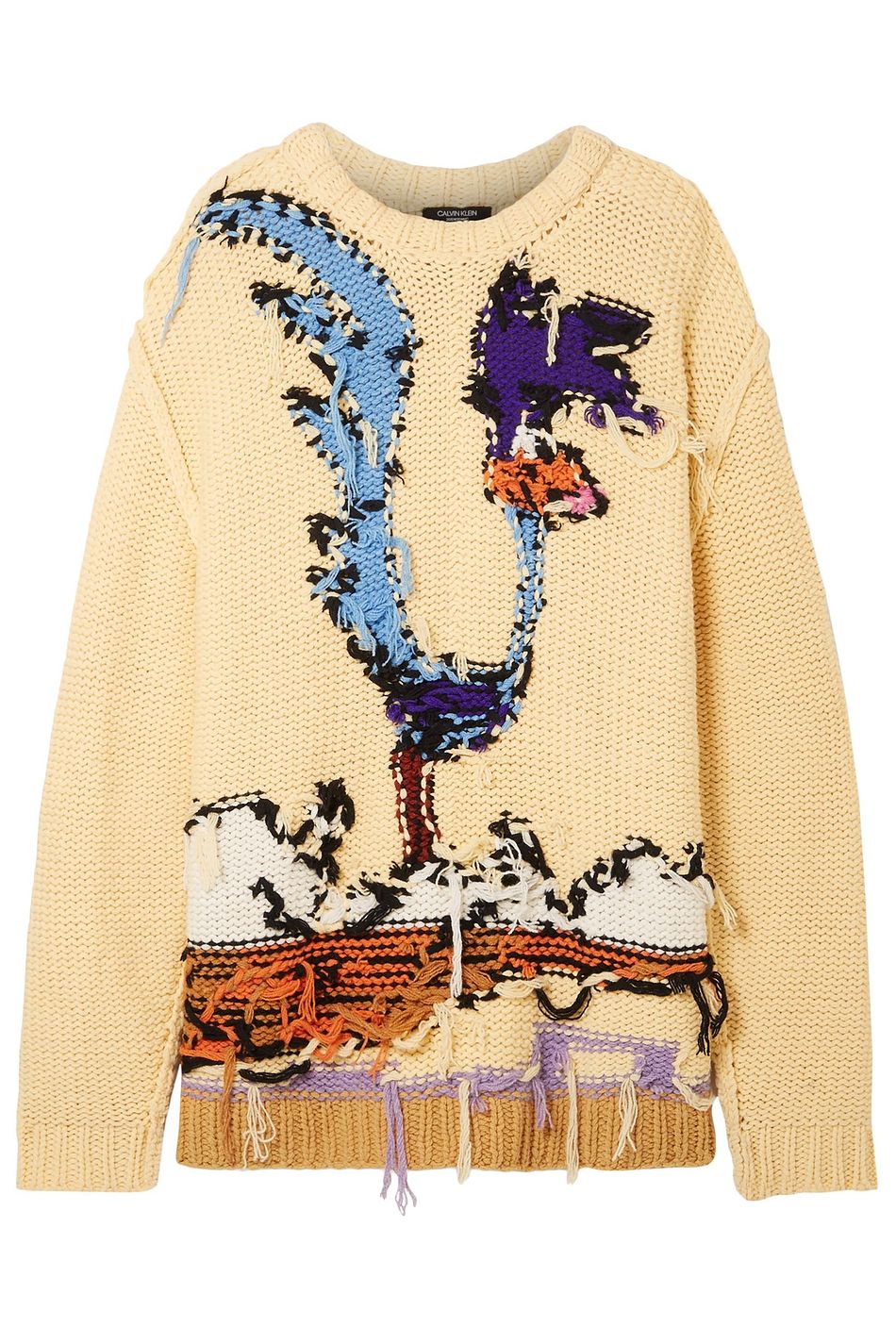 calvin klein jeans white bag