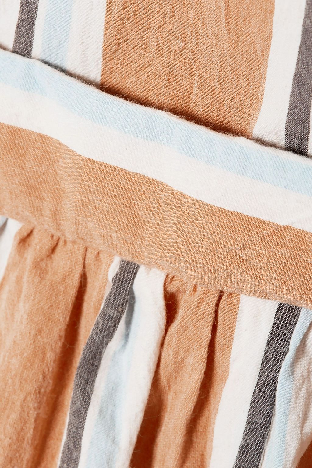 BROCK COLLECTION Oriana striped cotton-blend maxi dress