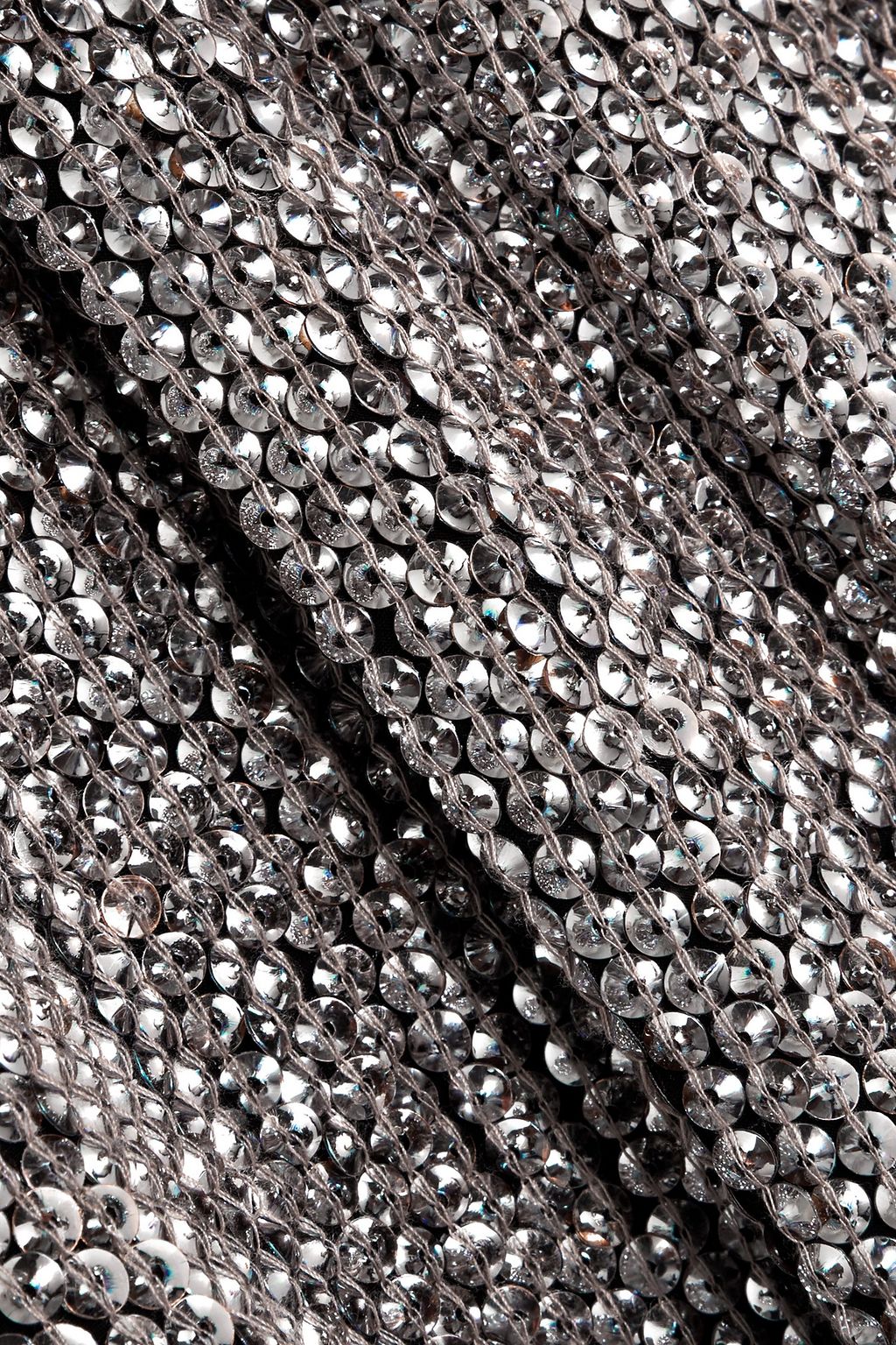 ISABEL MARANT Babylon asymmetric sequined chiffon mini skirt