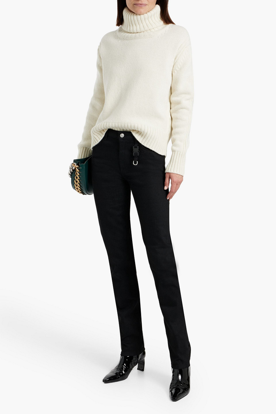 AND-DAUGHTER WOOL TURTLENECK SWEATER