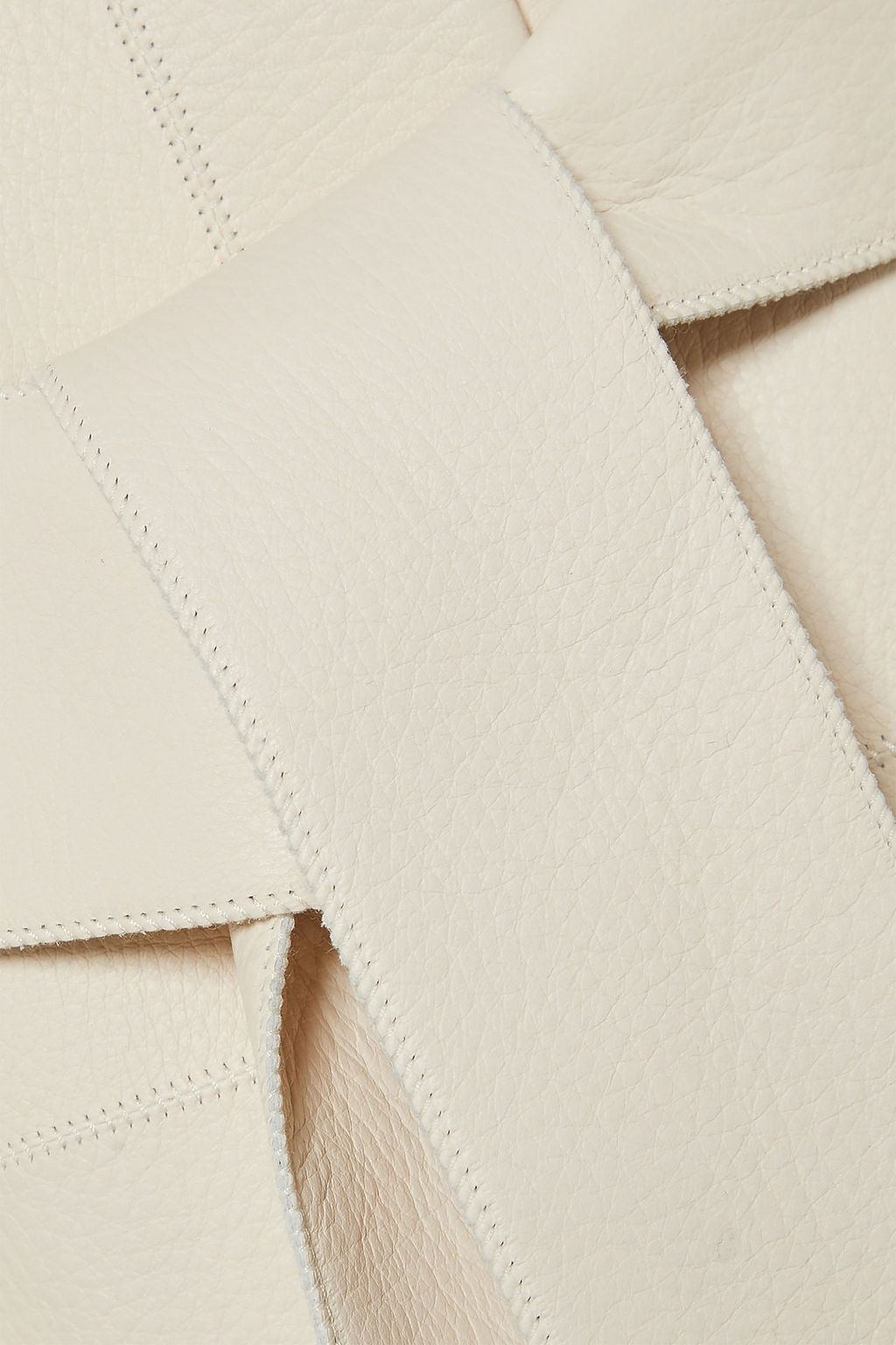 THE ROW Jumo belted textured-leather coat