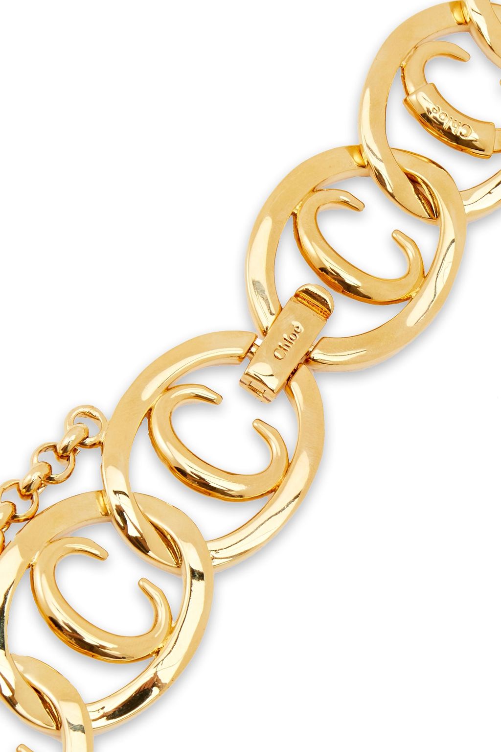 CHLOÉ Gold-tone belt