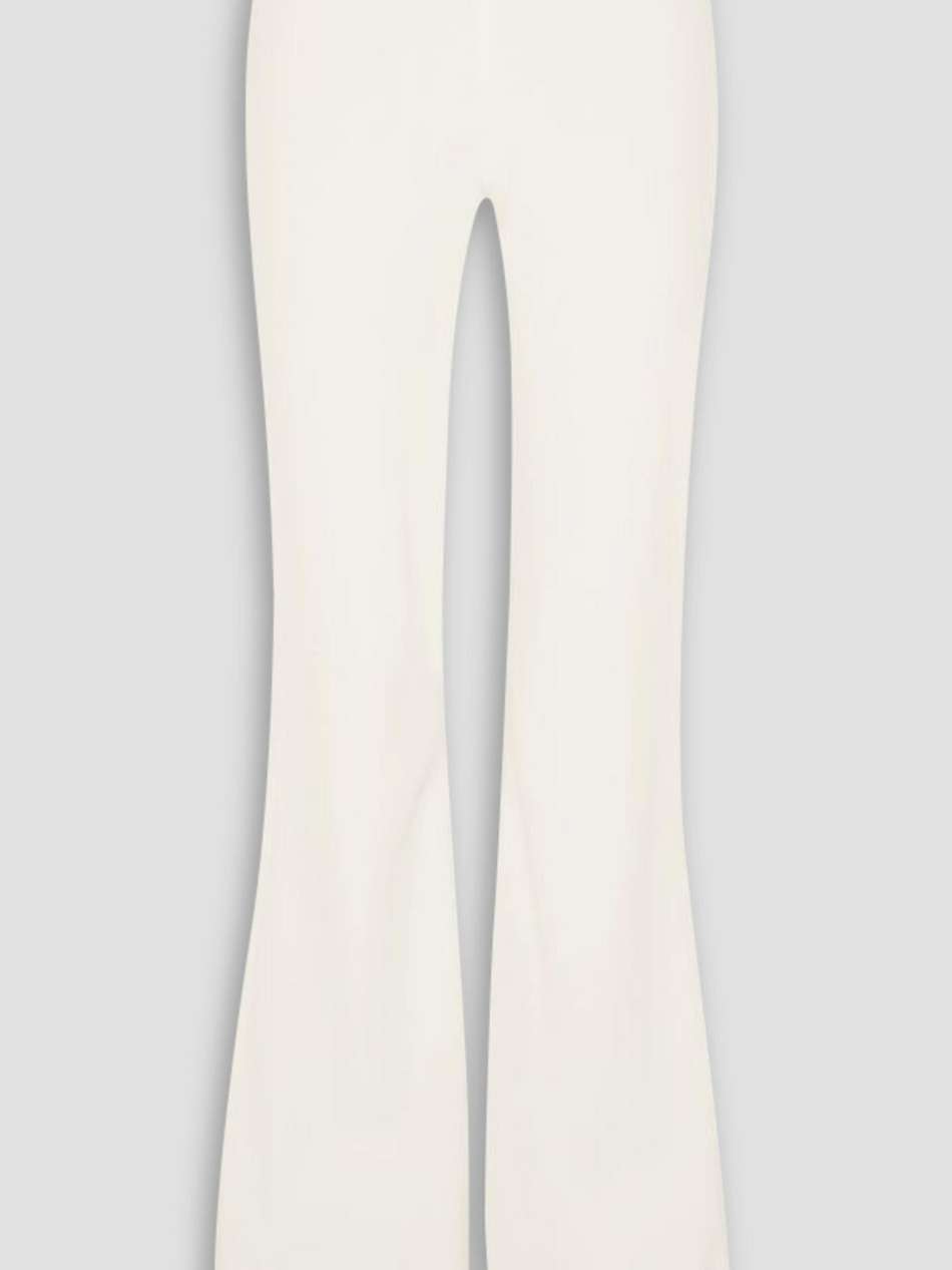 crepe flared pants